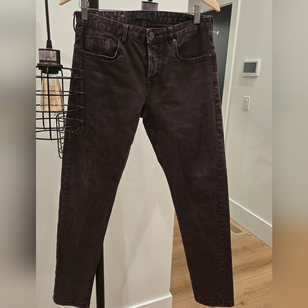 Scotch & Soda Deep Brown/burgundy Dylan - Skinny Jeans